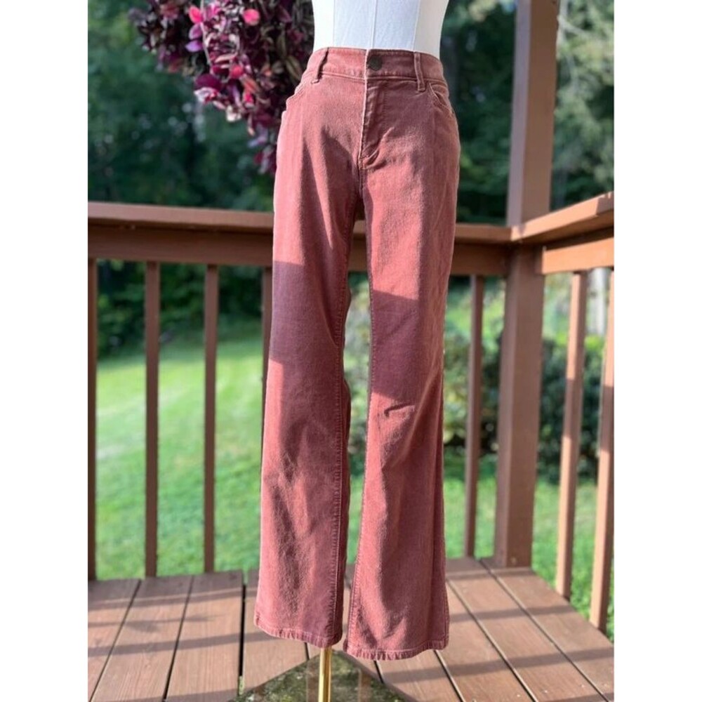 LOFT Curvy Sexy Boot Corduroy Pants 28/6P Dusty Rose Bootcut